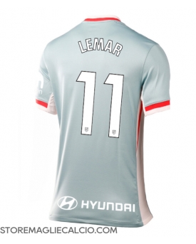 Atletico Madrid Thomas Lemar #11 Maglia Gara Trasferta Repliche 2024-25 Donna
